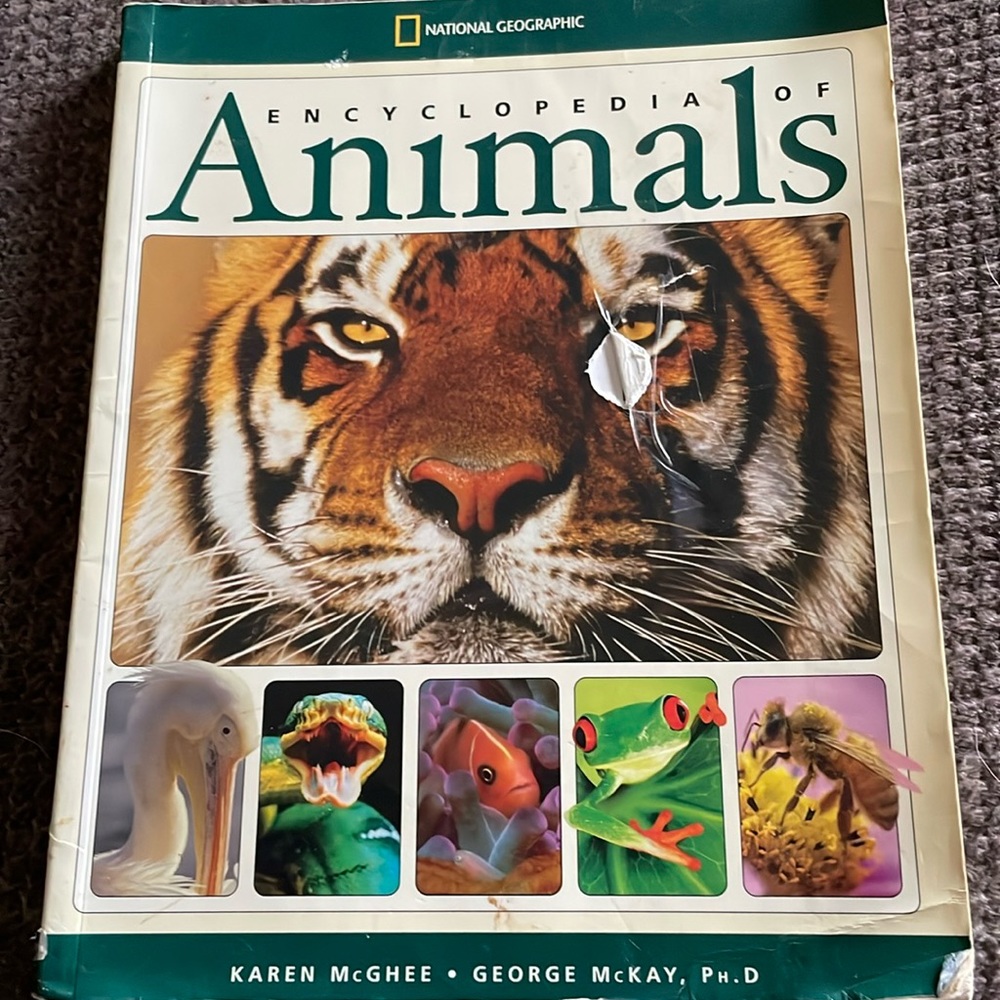 National Geographic, Encyclopedia of Animals. Book, by Karen McGhee